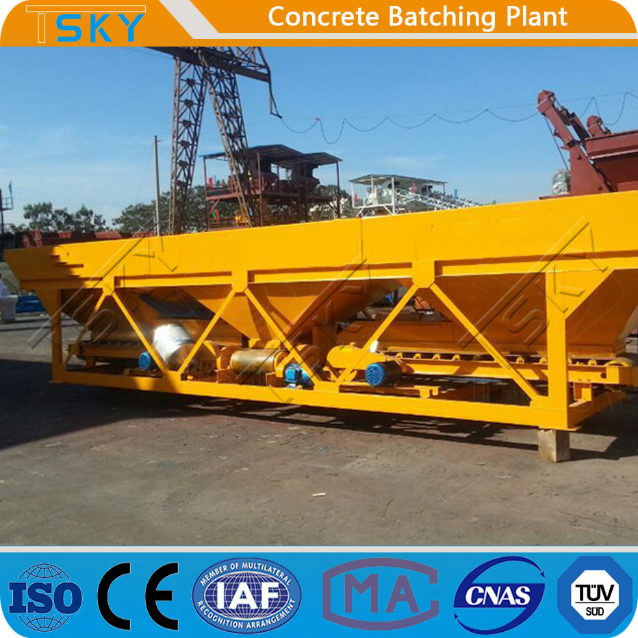 PLD600 ECO Friendly Concrete 0.6m3 Aggregate Batcher